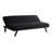 Serta Nova Scotia 66.1" Metal Leg Convertible Sofa, Horizontal Channel Tufting, Easy Assembly-111078652