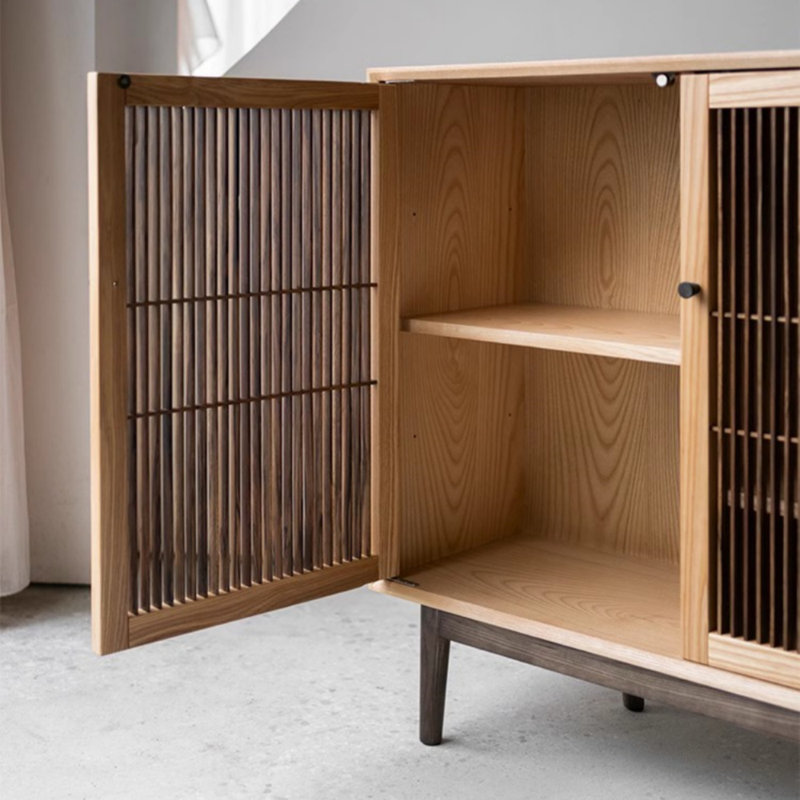 Buffet léger de luxe de style rétro minimaliste