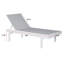 Chaise longue simple inclinable 64 po Tarun