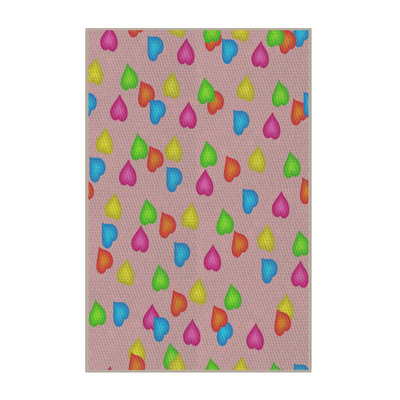 Tapis jaune / orange / rouge Lockhart