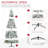 9-Foot Artificial Christmas Tree with Realistic Branches
