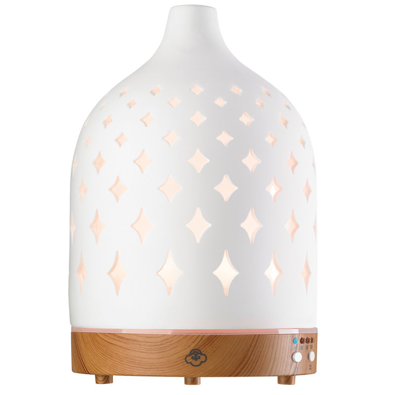 Supernova White Ceramic Ultrasonic Aromatherapy Diffuser
