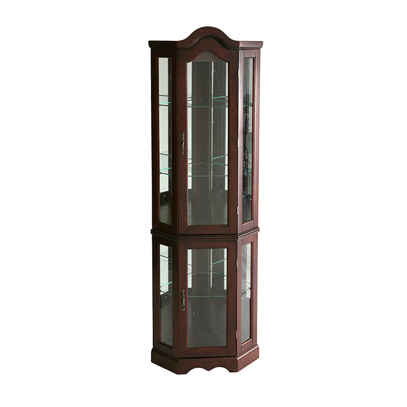 Vitrine lumineuse, Acajou