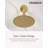Tinian Thermostatic Shower System with Split Control Panel Dual 12" & 6" shower head, Handheld Shower -87415222