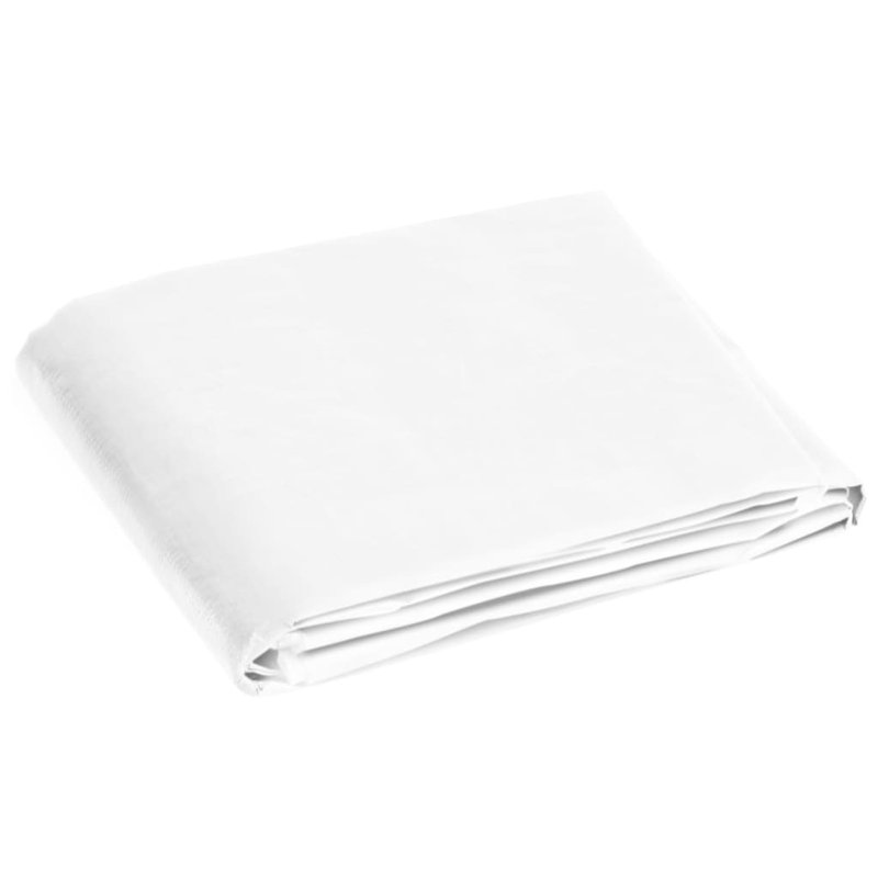 Outdoor Patio Dining Set Cover, White