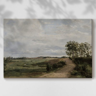 Paysages rétro-DCCCLXVII -Galerie enveloppée Cavas