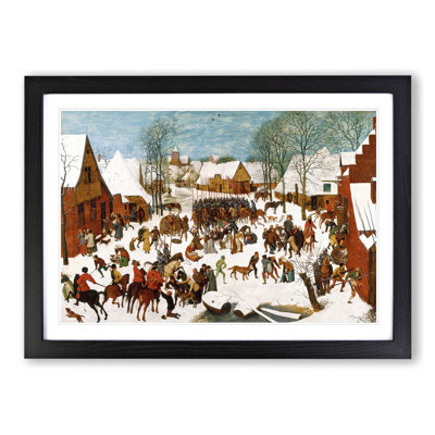 Massacre of the Innocents by Pieter Bruegel the Elder - Picture Frame Painting