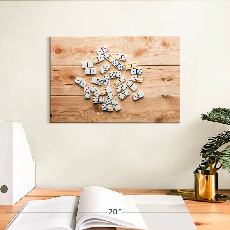 Senne Domino Game, H 8 po x l 12 po