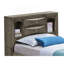 Élégant lit simple contemporain avec rangement