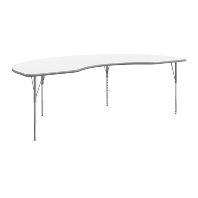 Goddard Commercial Adjustable Height Kidney Activity Table