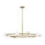 Sean Lavin Altair 9 Light Dining Room Chandelier With Milk Shade-117770900