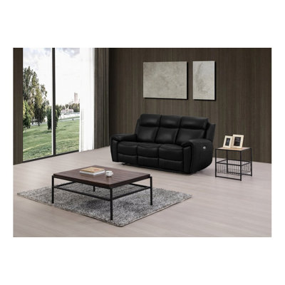 Annecy Genuine Leather Electric Power Recliner 3 Seater
