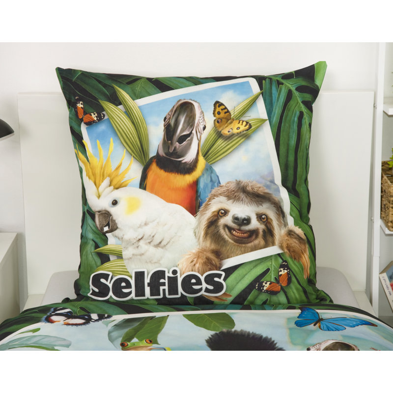 Selfies Jungle Duvet Cover Set
