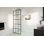 Esprit 32 in. x 78 in. French Monture Single Fixed Shower Panel
