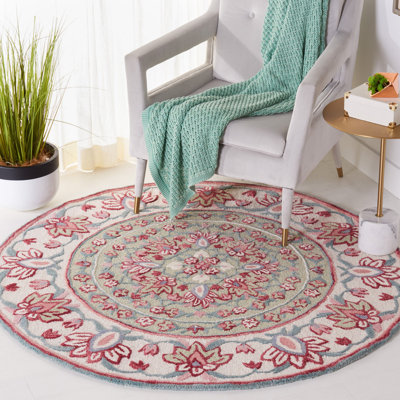 Bellagio Hand Tufted Wool Floral Rug