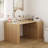 L-Shaped Makeup Table With Strong Storage And Foldable Tabletop