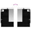 Mirrored Bathroom Cabinets with Mirror and 2-1072544239-1072544243