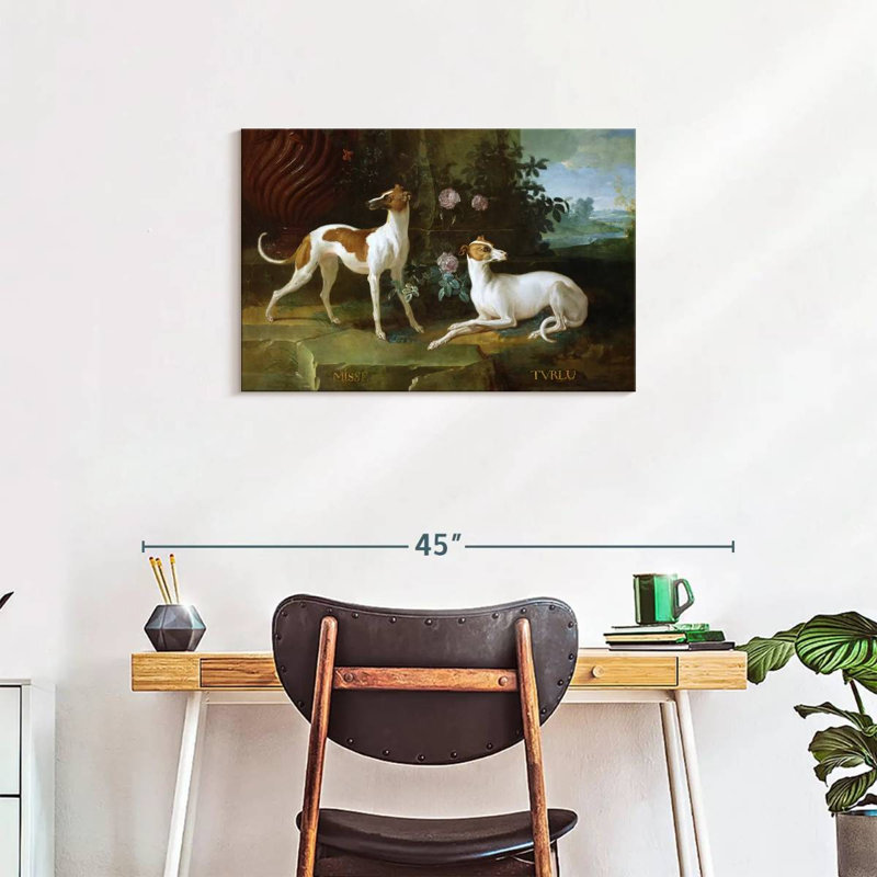Misse And Turlu, 20" H x 30" W