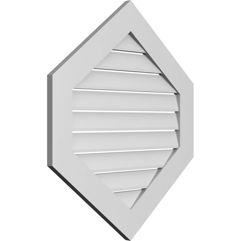 Pente verticale verticale en uréthane 9 pi, H 1 po x l 30 po x L 34 po