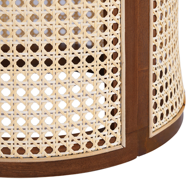 Table de bout ronde 15,70 po, Marron foncé