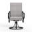 Angeli Outdoor Steel  Swivel Patio Dining Armchair-1107739632