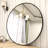 Bhagwanaram Aluminum Framed Round Wall Mirror-1128057856-1128057883