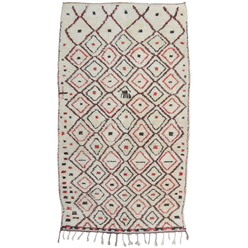 One-of-a-Kind Rectangle 5'6" X 10'2" Hand Knotted Area Rug