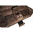 Manual Motion Loveseat Recliner Fur-Like Corduroy In Chocolate-1299194686-1299194683