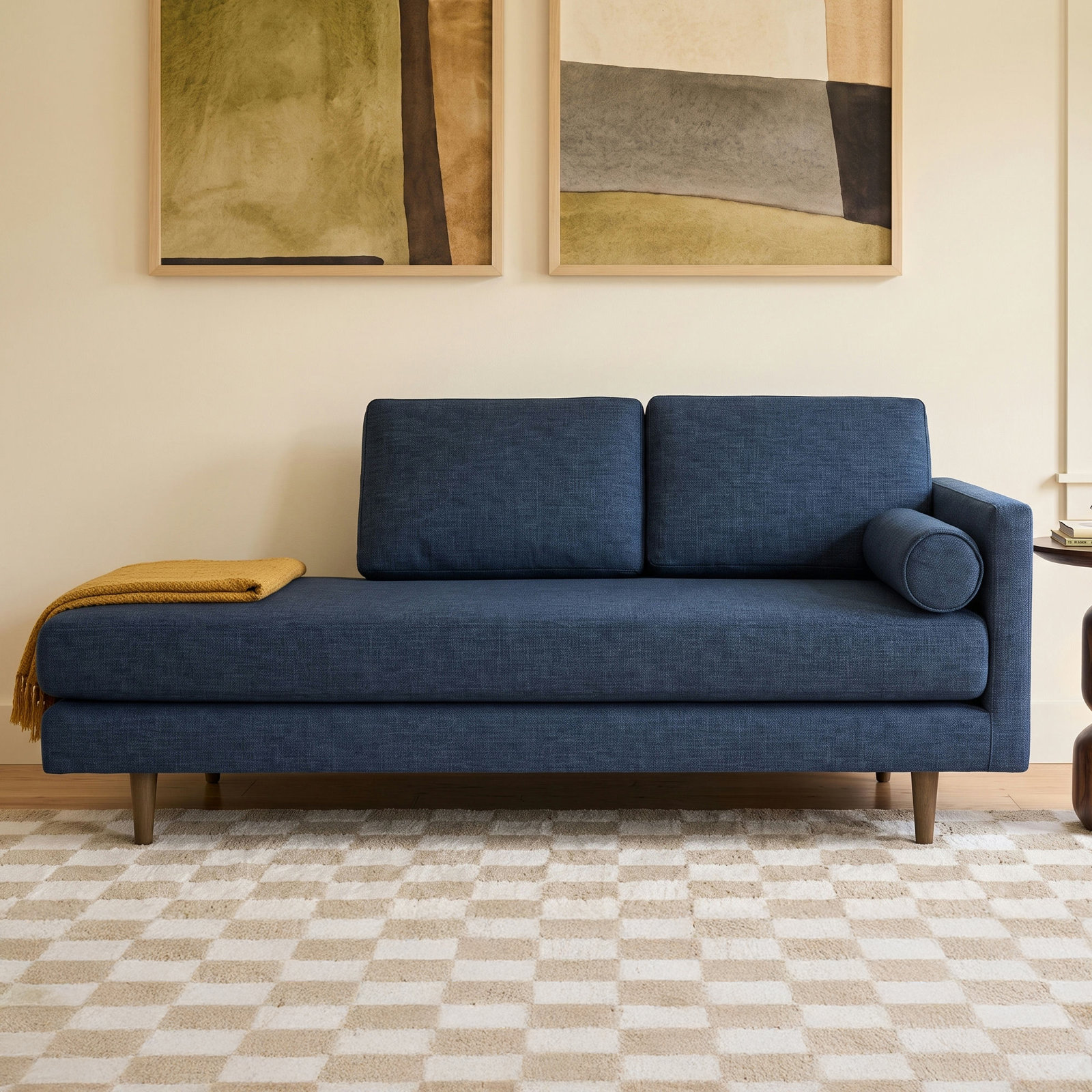 Marilyn Chaise Lounge, Archetype Admiral Performance Basketweave