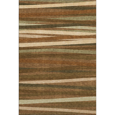 Premium Machine Washable Naglee AMF997 Stripes Rug