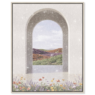 Window To Paradise Print by Oliver Gal