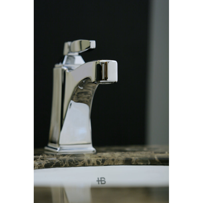 Intrigue Single-handle Bathroom Faucet with Drain Assembly