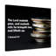 The Lord Lifteth Up 1 Samuel 2:7 - Wrapped Canvas Print-405877384