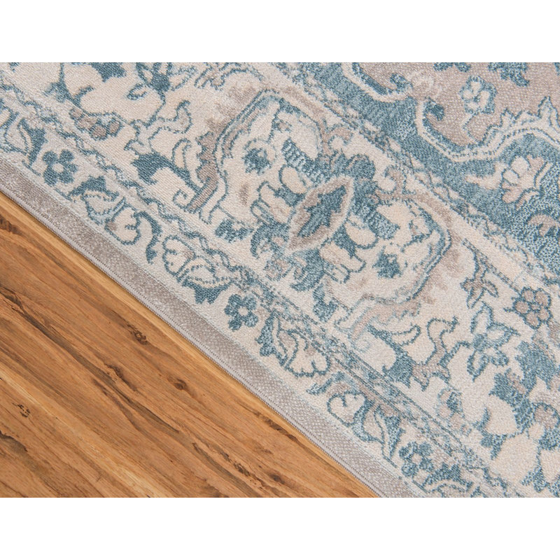 Ikat Indoor Rug, Rectangle 4' x 6'