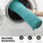 Ensemble de 5 tapis de salle de bain en mousse viscoélastique 25D à haut pouvoir absorbant avec envers antidérapant-26949183