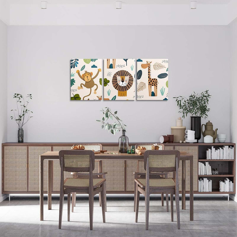 3 Piece Wrapped Canvas Print
