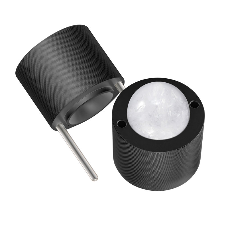 Ice Ball Press Kit Ice Ball Maker 2.4"/60mm Clear Sphere Whiskeys Cocktail Scot
