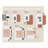 Adiansingh Leopard Print Machine Woven Cream/White Rug-168694409