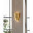 Moray Wall Sconce in Black Leaf-112642742