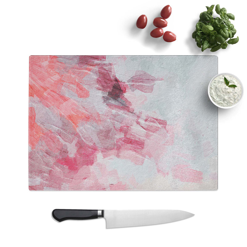 Glass Dreaming Memories in Abstract Chopping Board, 39 cm W x 28.5 cm L