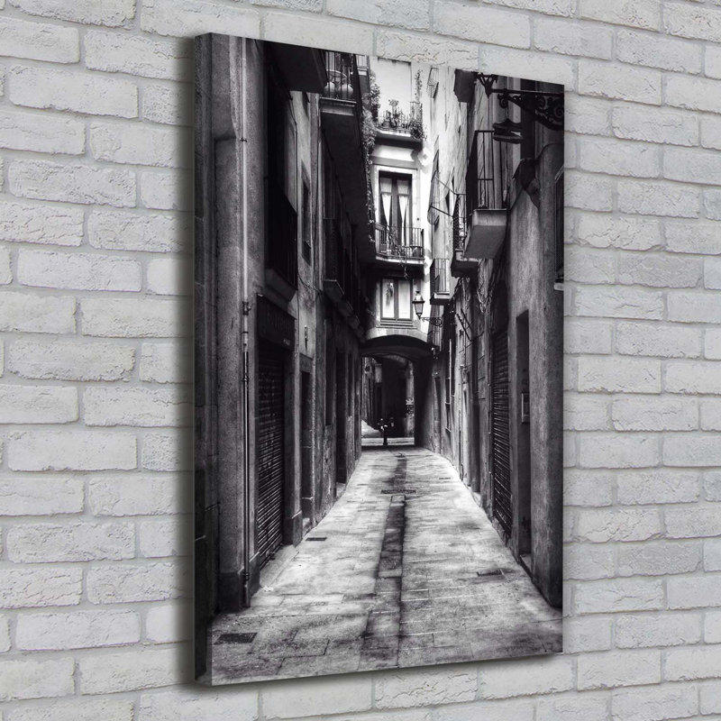 Barcelona Spain - Wrapped Canvas Print