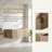48" Wall Mounted Single Bathroom Vanity Base Only