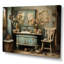 «Bathroom Bathroom Vintage Charm I» - Art mural encadré pour salle de bain-922254298-922254297