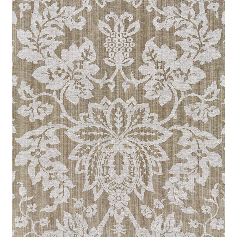 Damas métallique moderne de luxe, Fumée