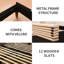 Structure de lit tapissier à oreilles Melaya-881675731-881675741
