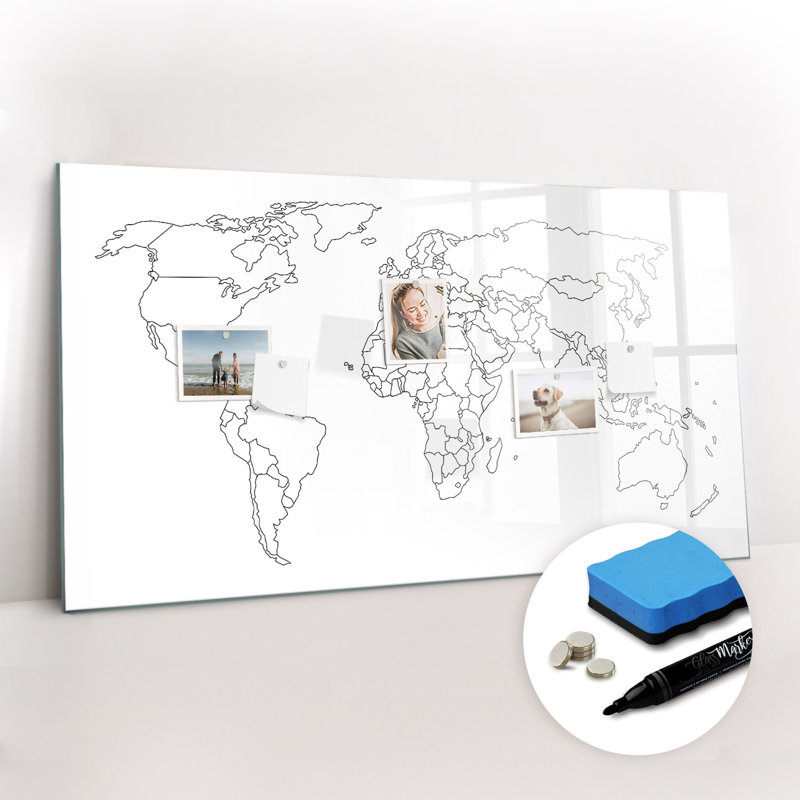Magnetic Glass Dry Erase Board