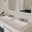 Robinet de salle de bain classique avec poignées levier et bonde escamotable Classic-110712600