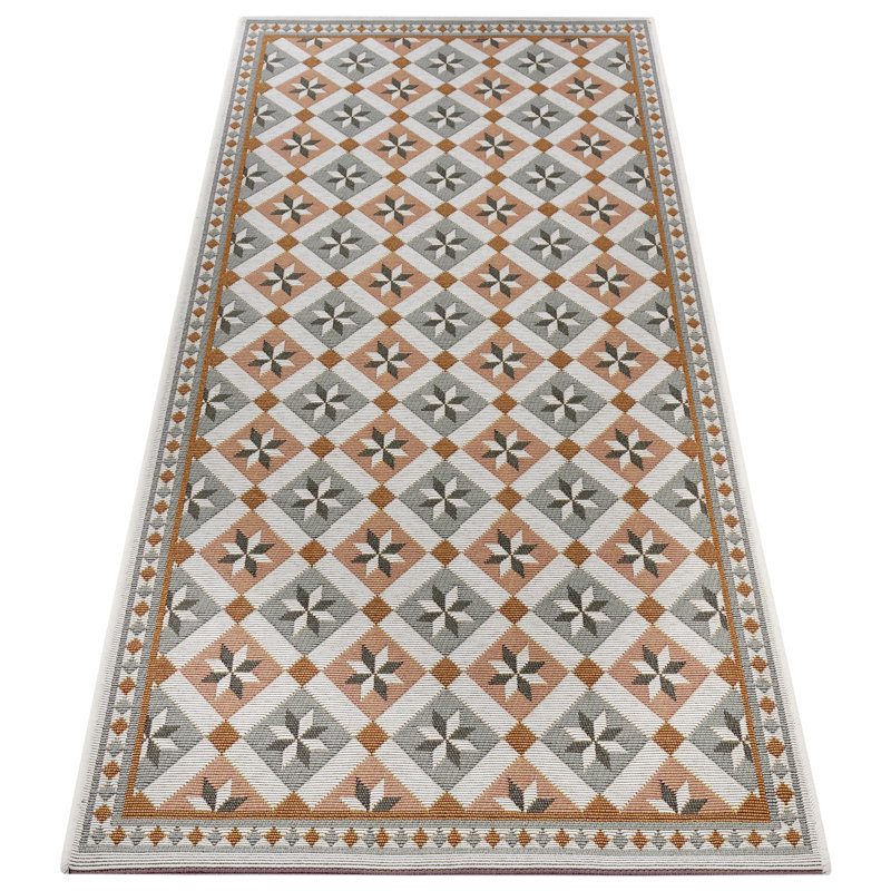 Cappuccino Rug, Cream/Terra