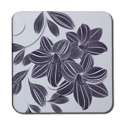 Square 6 Piece Coaster Set