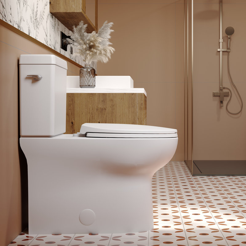 Toilette allongée deux pièces à hauteur de chaise Ellai 1,28 GPF (siège inclus)